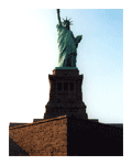 Statue of Liberty straight on